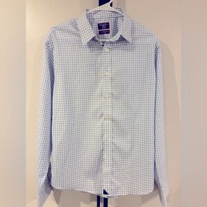 UNTUCkit men’s sz Medium plaid dress shirt